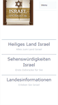 Mobile Screenshot of israel-spezialist.de