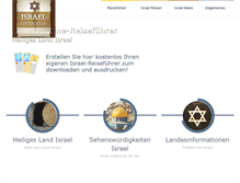 Tablet Screenshot of israel-spezialist.de